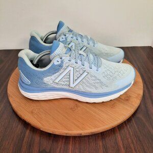 New Balance Fresh Foam 680 V7 Womens Size 7.5 Shoes Light Blue Running Sneakers